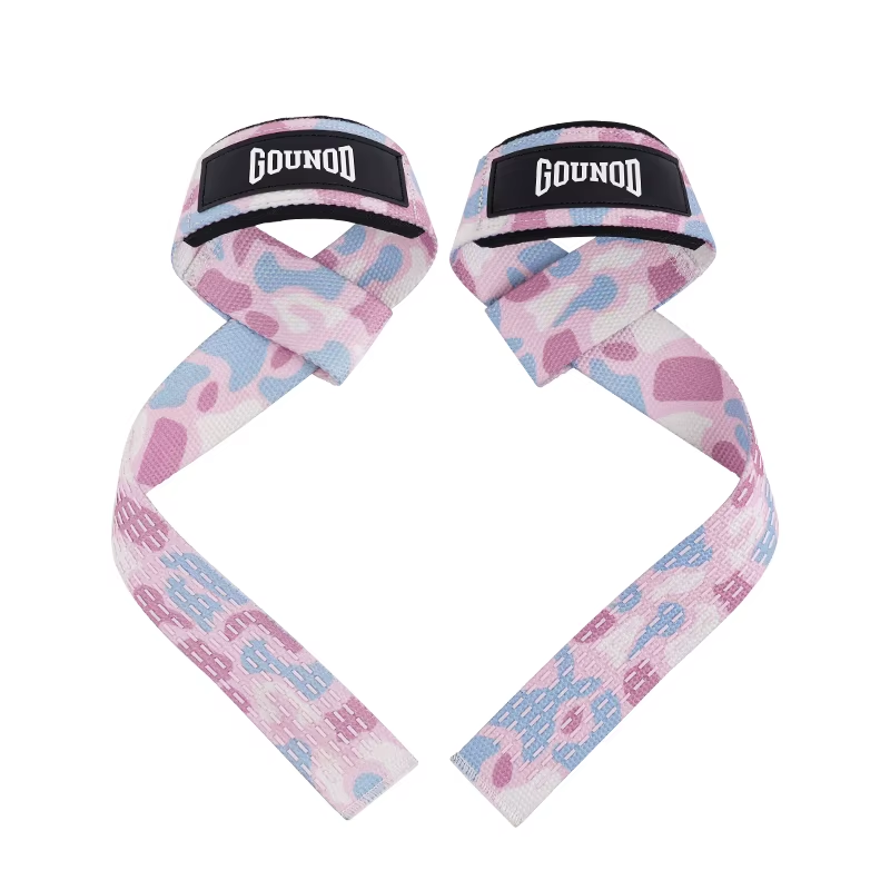 2PC/4PC/3PAIR Weightlifting Straps Anti-Slip Silicone Lifting Wrist Straps Strength Training Deadlifts Crossfit Hand Grips Wrist