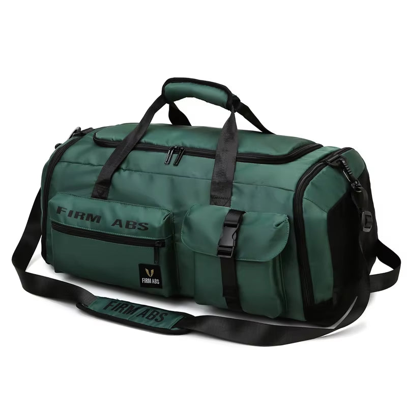 Gym Bag with Shoe Compartment Large Capacity Sport Fitness Duffle Bag Outdoor Travel Backpack Weekend Workout Tote for Men Women