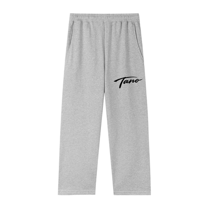 Essential Straight-Leg Sweatpants – Flower Gray
