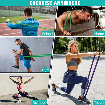 Pull-Up Assist Bands – 4-Level Resistance
