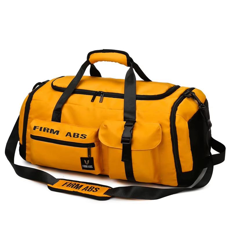 Gym Bag with Shoe Compartment Large Capacity Sport Fitness Duffle Bag Outdoor Travel Backpack Weekend Workout Tote for Men Women