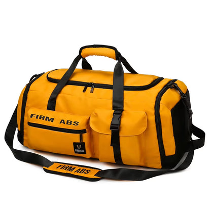 Gym Bag with Shoe Compartment Large Capacity Sport Fitness Duffle Bag Outdoor Travel Backpack Weekend Workout Tote for Men Women
