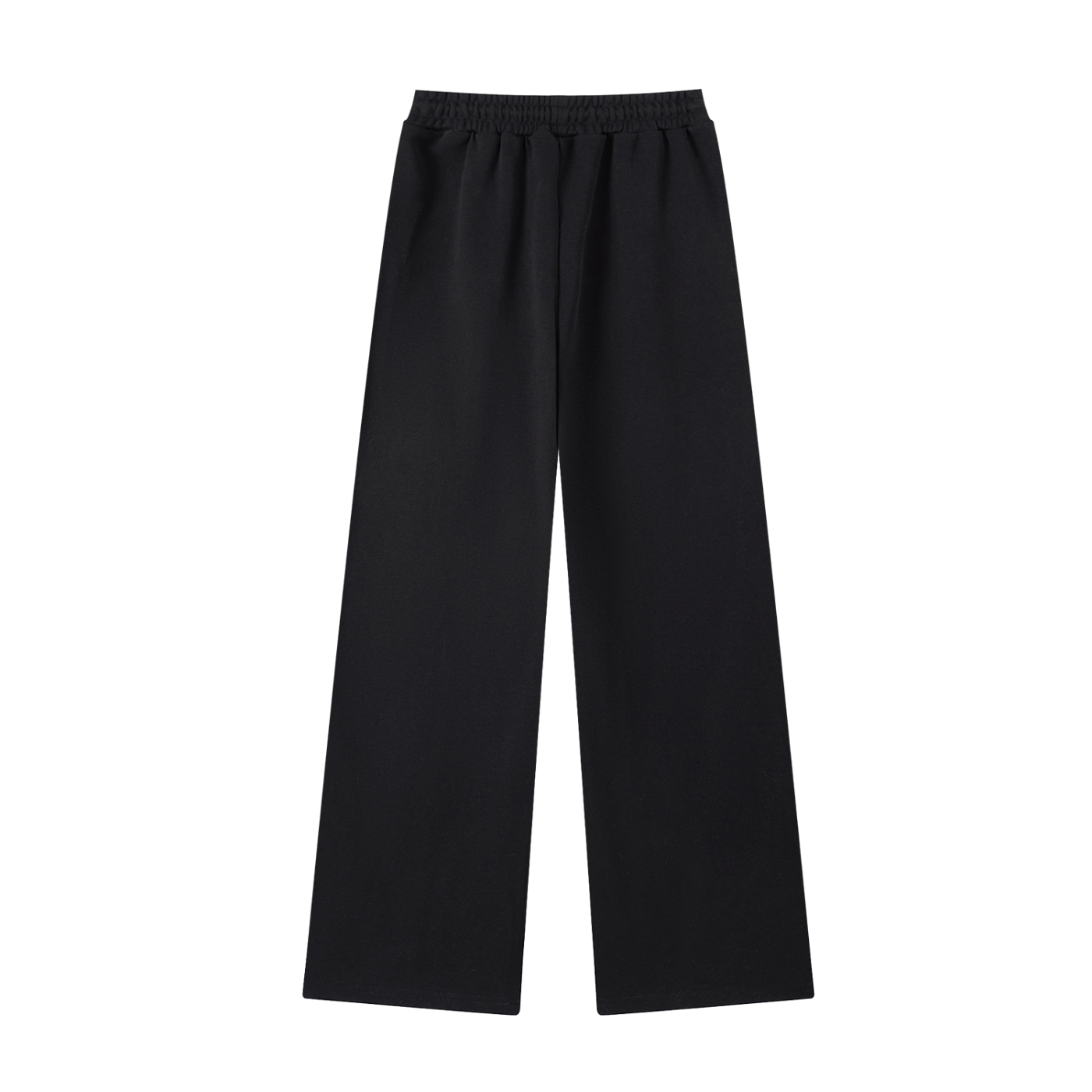 Women's Straight-Leg Sweatpants – Black
