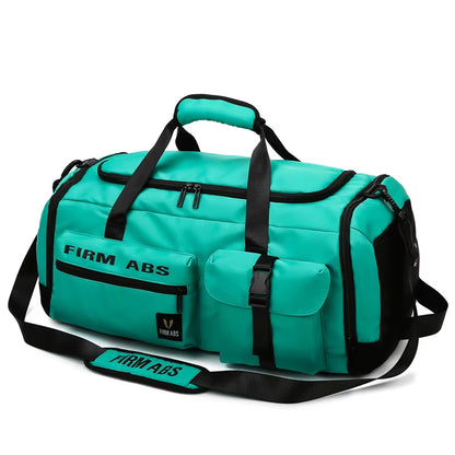 Gym Bag with Shoe Compartment Large Capacity Sport Fitness Duffle Bag Outdoor Travel Backpack Weekend Workout Tote for Men Women