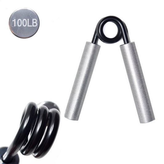 Metal Grip Strength Trainer 100Lb/150Lb/200Lb Grip, Non-Slip Hand Grip for Muscle Strengthening and Hand Rehabilitation Exercise