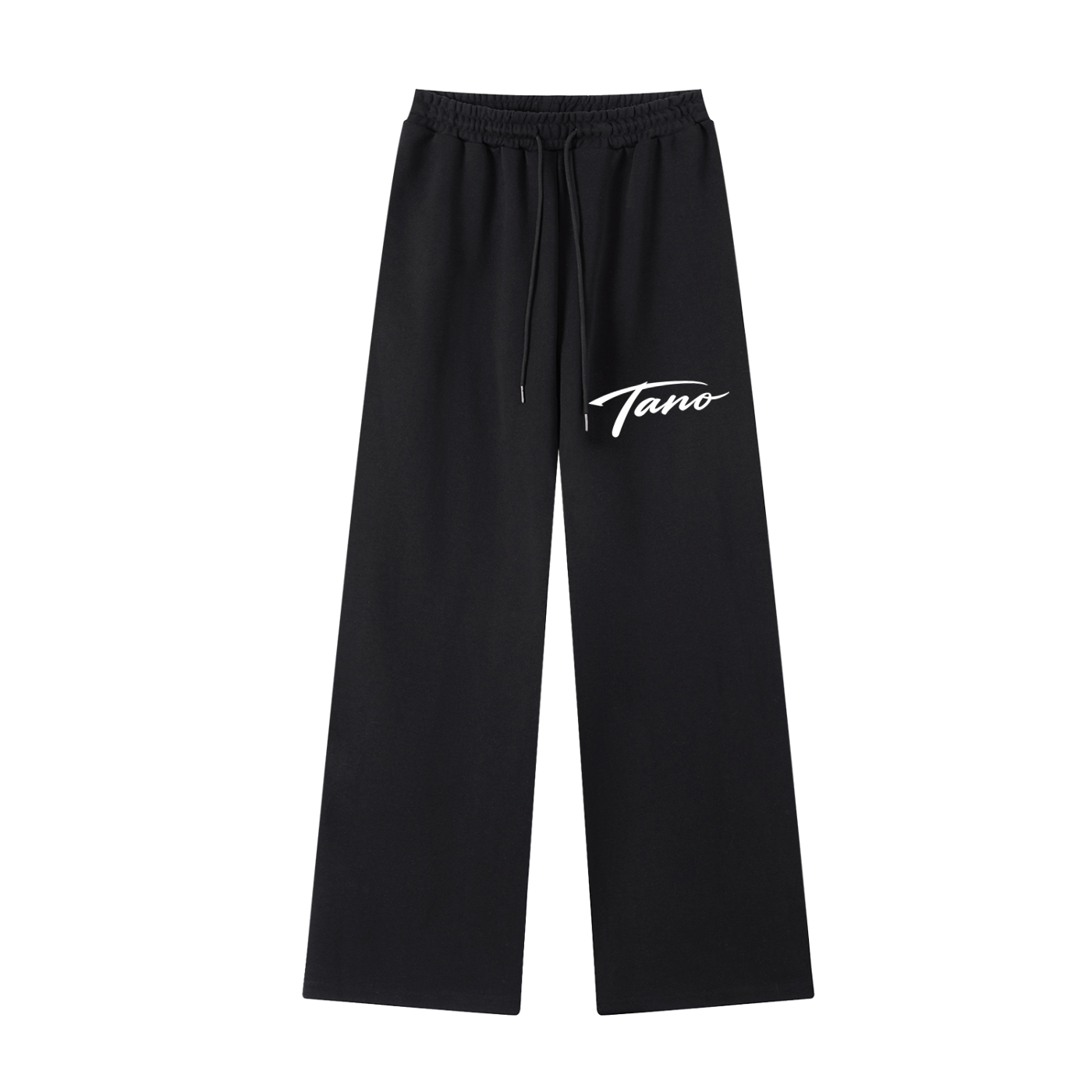Women's Straight-Leg Sweatpants – Black