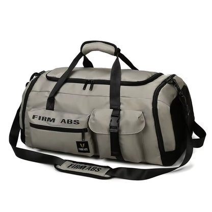 Gym Bag with Shoe Compartment Large Capacity Sport Fitness Duffle Bag Outdoor Travel Backpack Weekend Workout Tote for Men Women