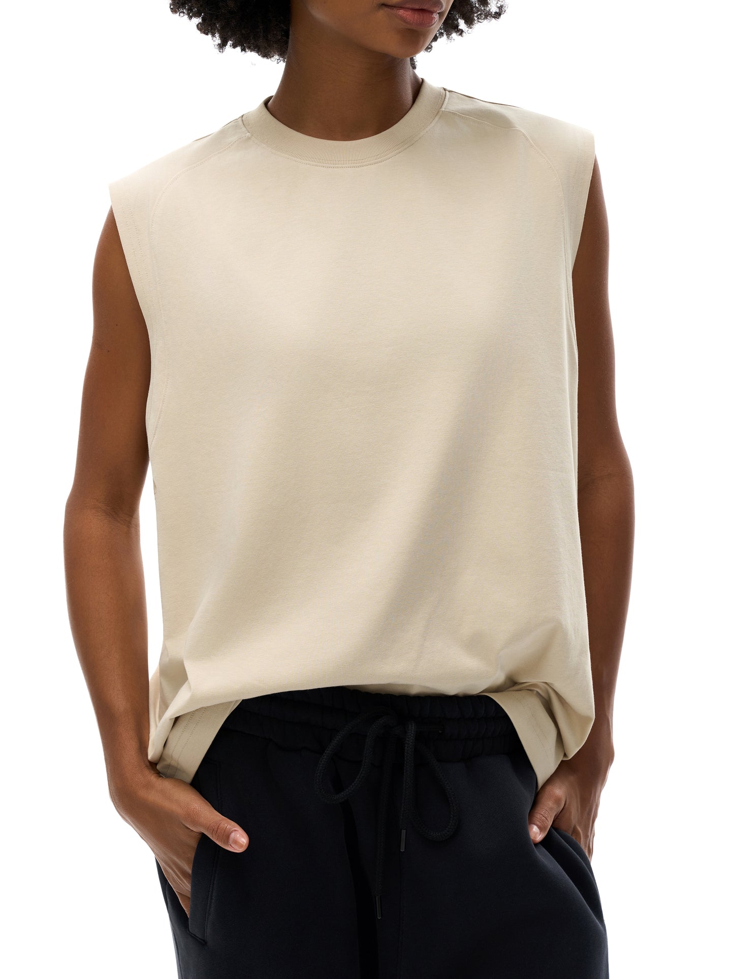 Sorona Quick-Dry Cooling Tank Top "Discipline"