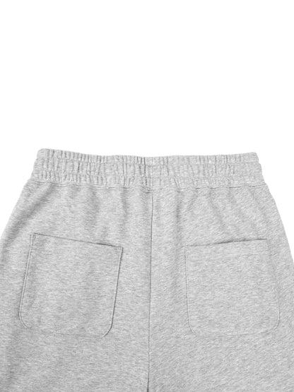 Essential Straight-Leg Sweatpants – Flower Gray