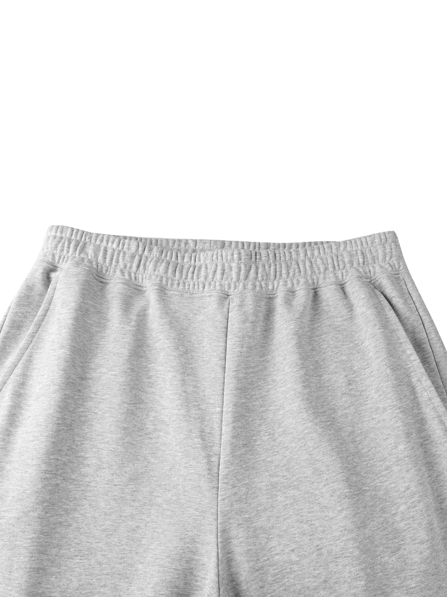 Essential Straight-Leg Sweatpants – Flower Gray