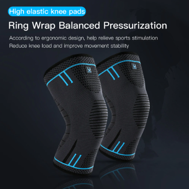Compression Knee Sleeve - Breathable Support for Sports & Gym